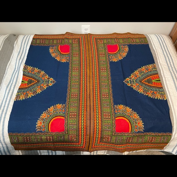 Tailored African dress From Kenya. Comes with the head wrap and belt. - Picture 2 of 3